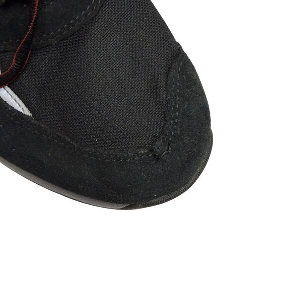 LL Bean Suede Canvas Hiking Boot Shoe Men Black 11